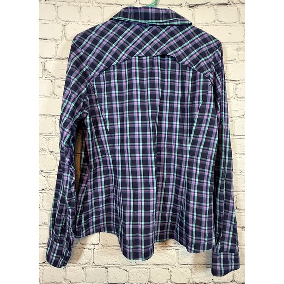 Columbia‎ Omni-Shade Plaid Button Up Sun Protection Shirt L - Picture 2 of 4